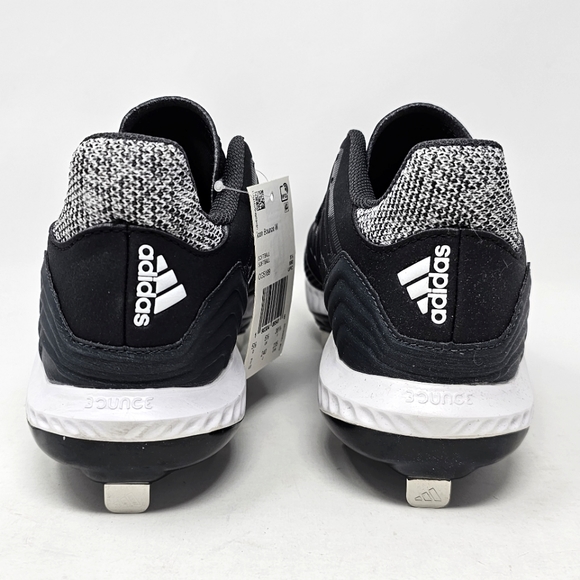 Adidas Womens Icon Bounce Low Metal Softball Cleats Black Size 7 CG5189 NEW - Picture 9 of 11